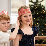 10 Pack Christmas Paper Crown Hats - Heirloom Holly Christmas - Pure Apotheca