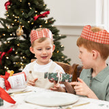 10 Pack Christmas Paper Crown Hats - Heirloom Holly Christmas - Pure Apotheca
