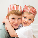 10 Pack Christmas Paper Crown Hats - Heirloom Holly Christmas - Pure Apotheca