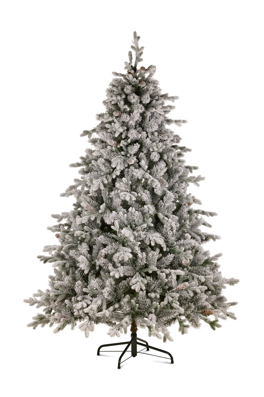 12ft Snowy Dorchester Christmas Tree with Twinkle Lights - Pure Apotheca