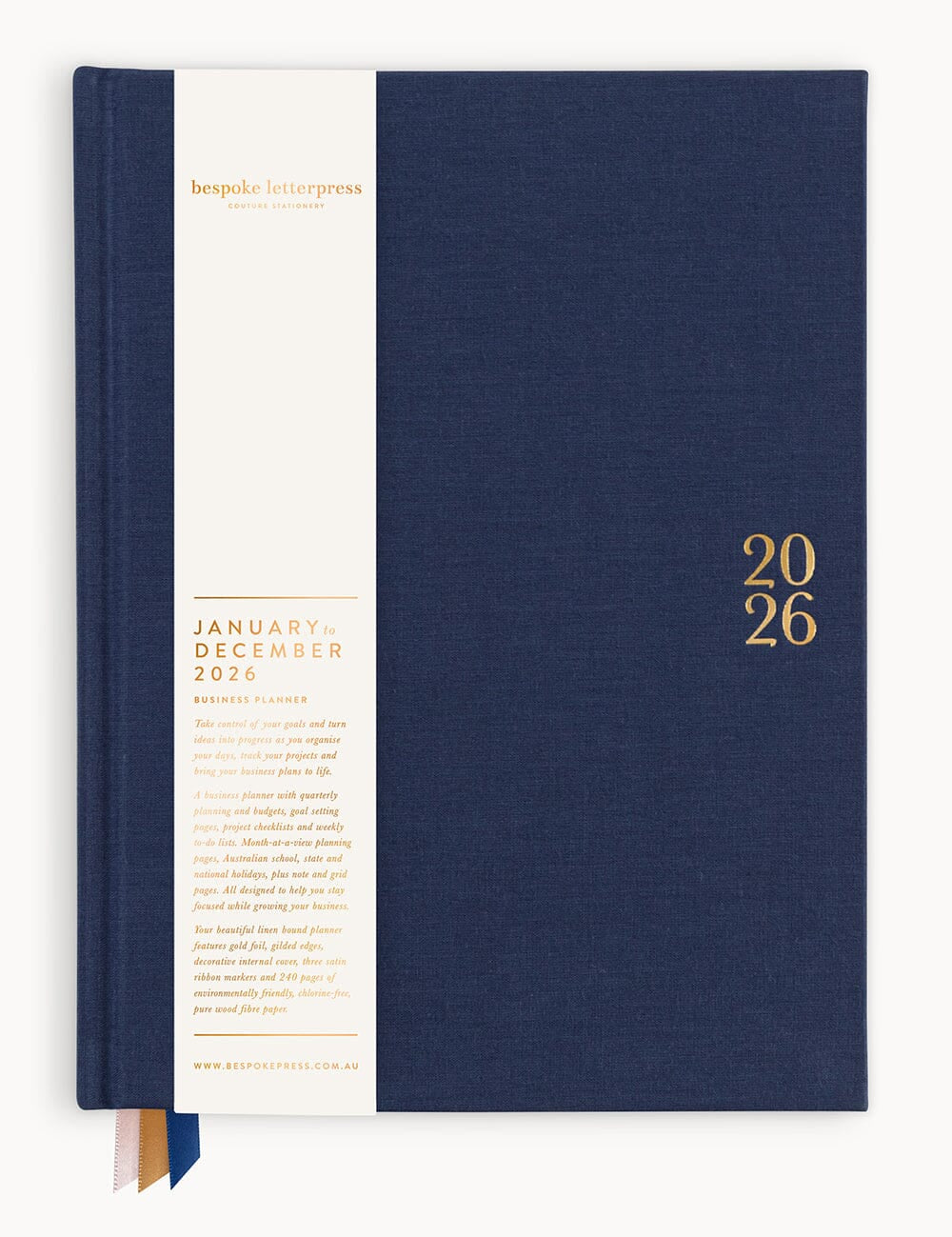 2026 Business Planner - Midnight - Pure Apotheca