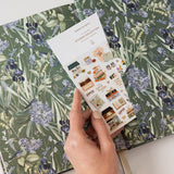 2026 Day to a Page Large Linen Bound Planner - Indigo Haven - Pure Apotheca