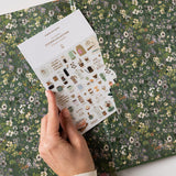 2026 Desktop A4 Linen Bound Planner - Finch - Pure Apotheca