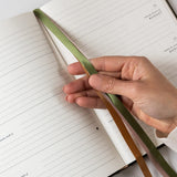 2026 Desktop Linen Bound Planner - Hunter Green - Pure Apotheca