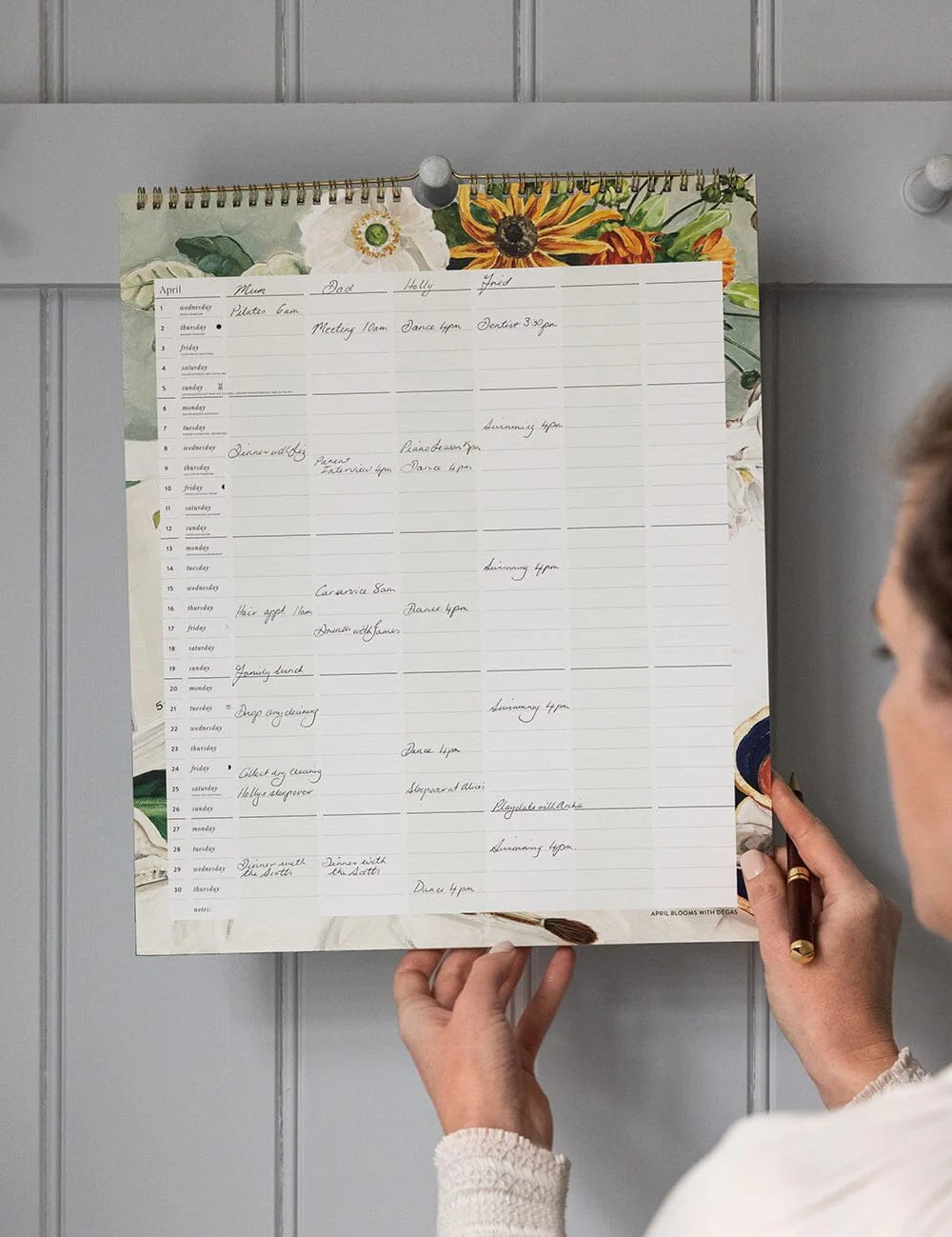 2026 Family Monthly Wall Calendar - Pure Apotheca