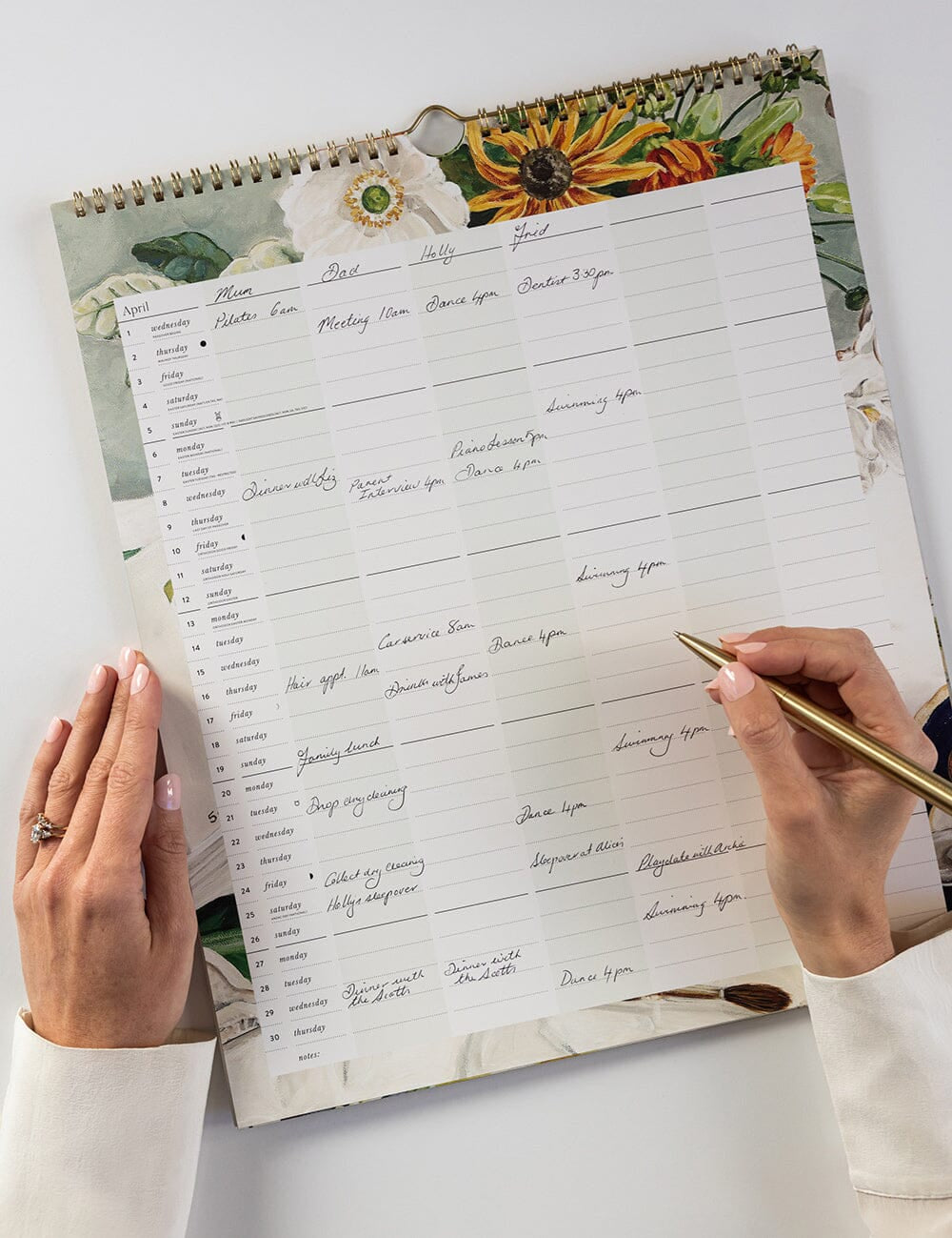 2026 Family Monthly Wall Calendar - Pure Apotheca