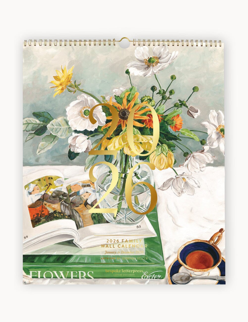 2026 Family Monthly Wall Calendar - Pure Apotheca