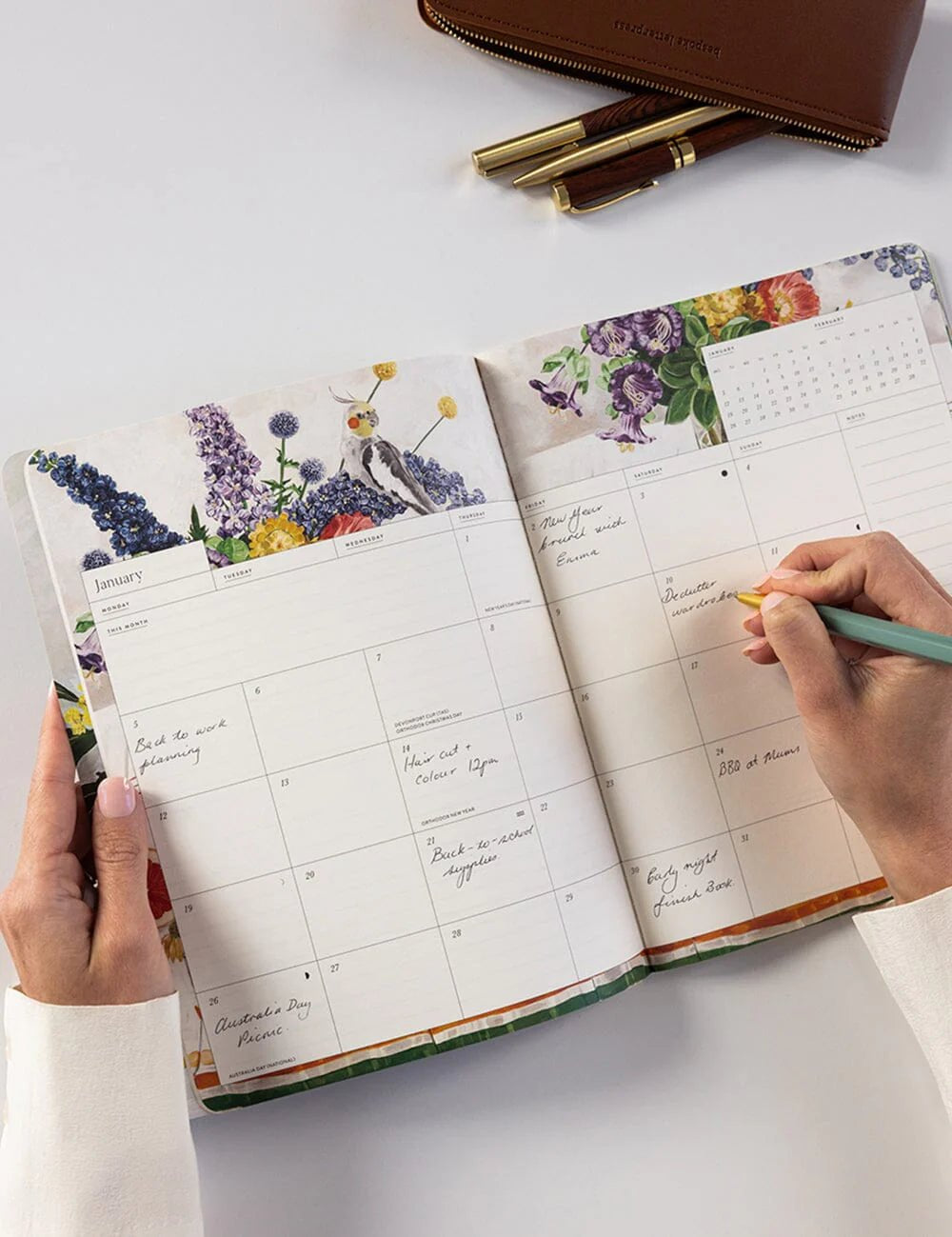 2026 Monthly Calendar Notebook - Pure Apotheca