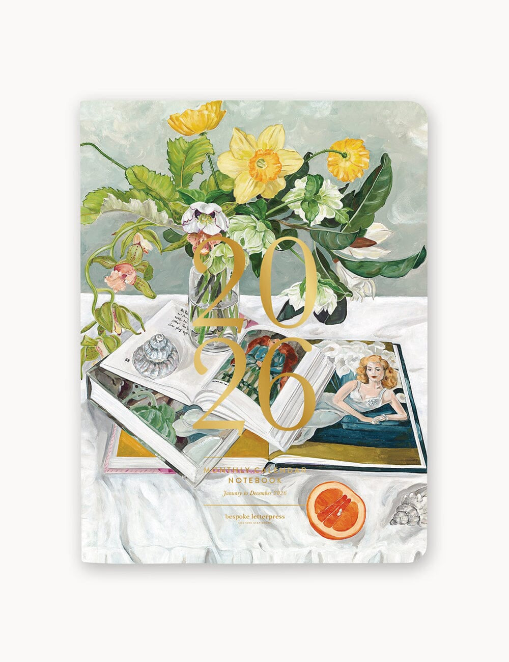 2026 Monthly Calendar Notebook - Pure Apotheca