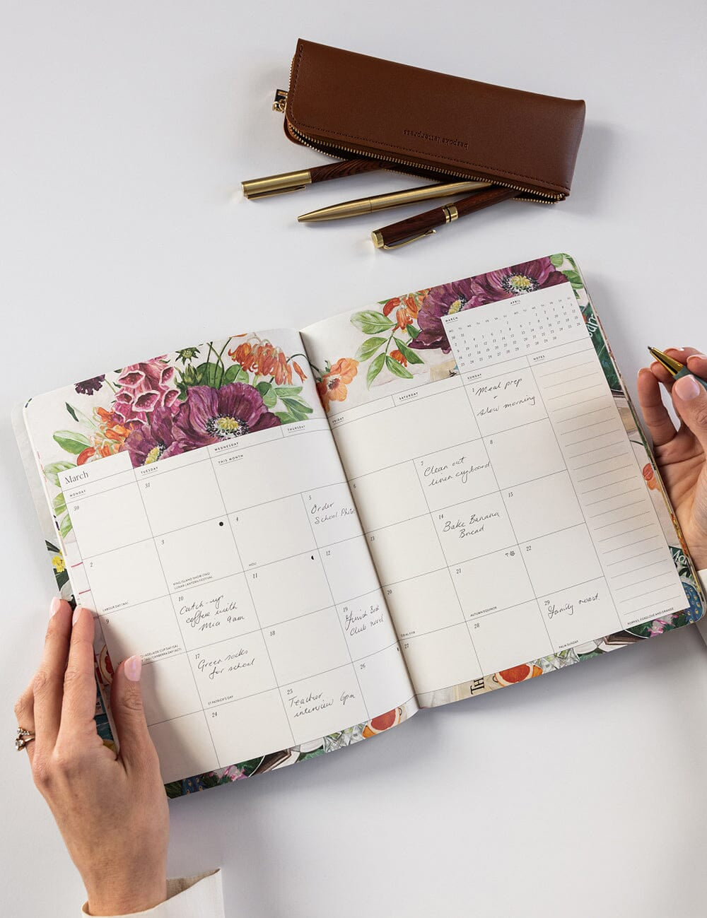 2026 Monthly Calendar Notebook - Pure Apotheca