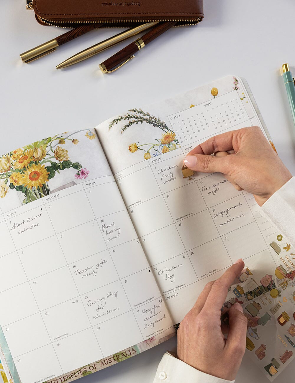 2026 Monthly Calendar Notebook - Pure Apotheca