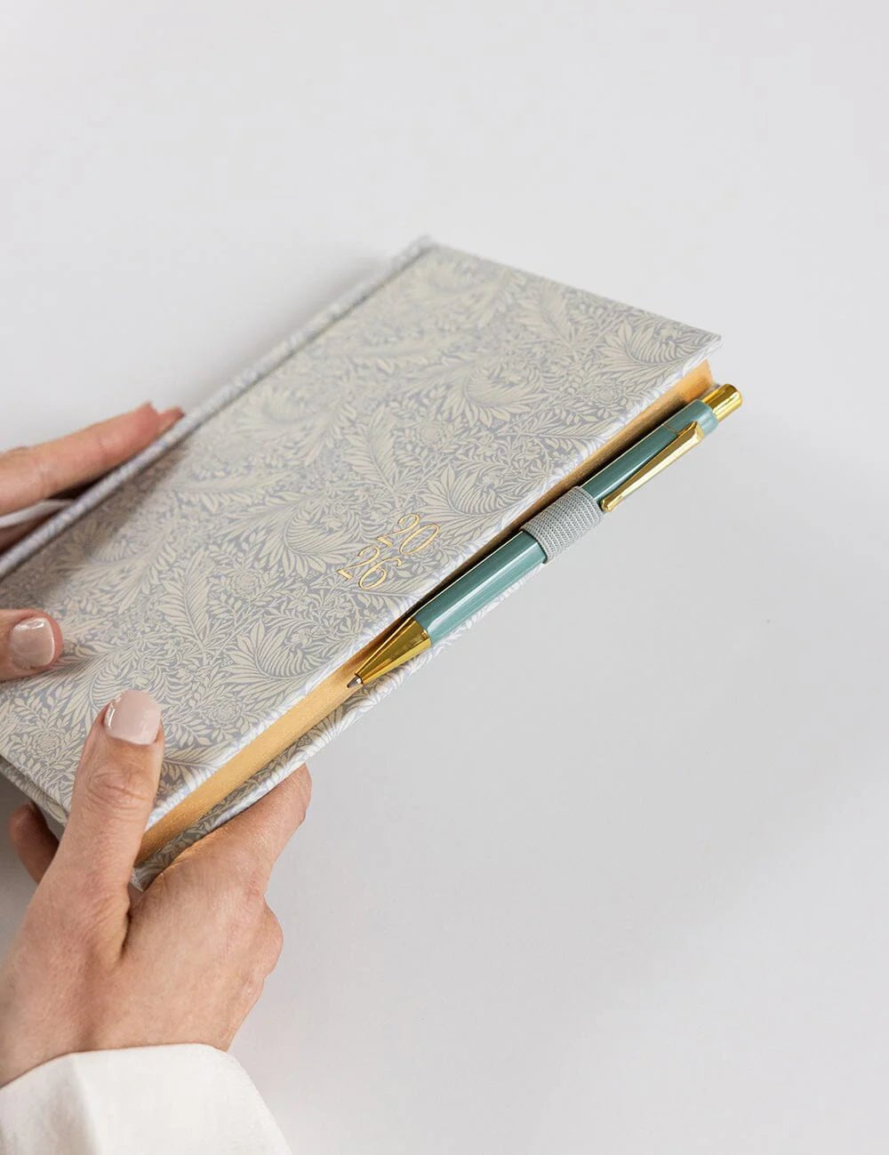 2026 Petite Linen Bound Planner - Dune - Pure Apotheca
