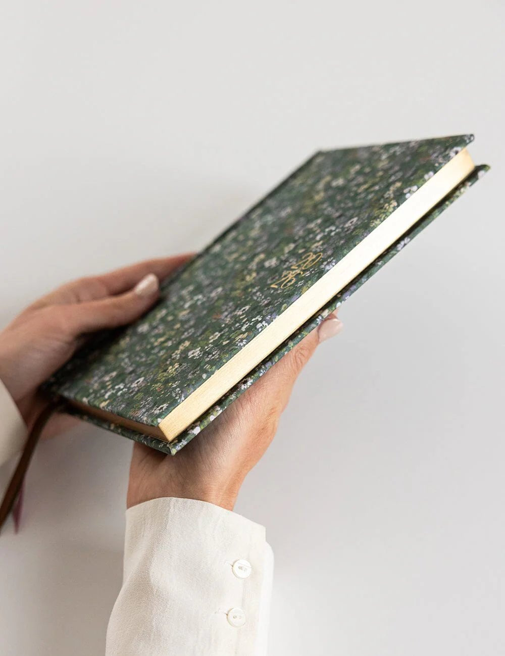 2026 Petite Linen Bound Planner - Summer Perennials - Pure Apotheca