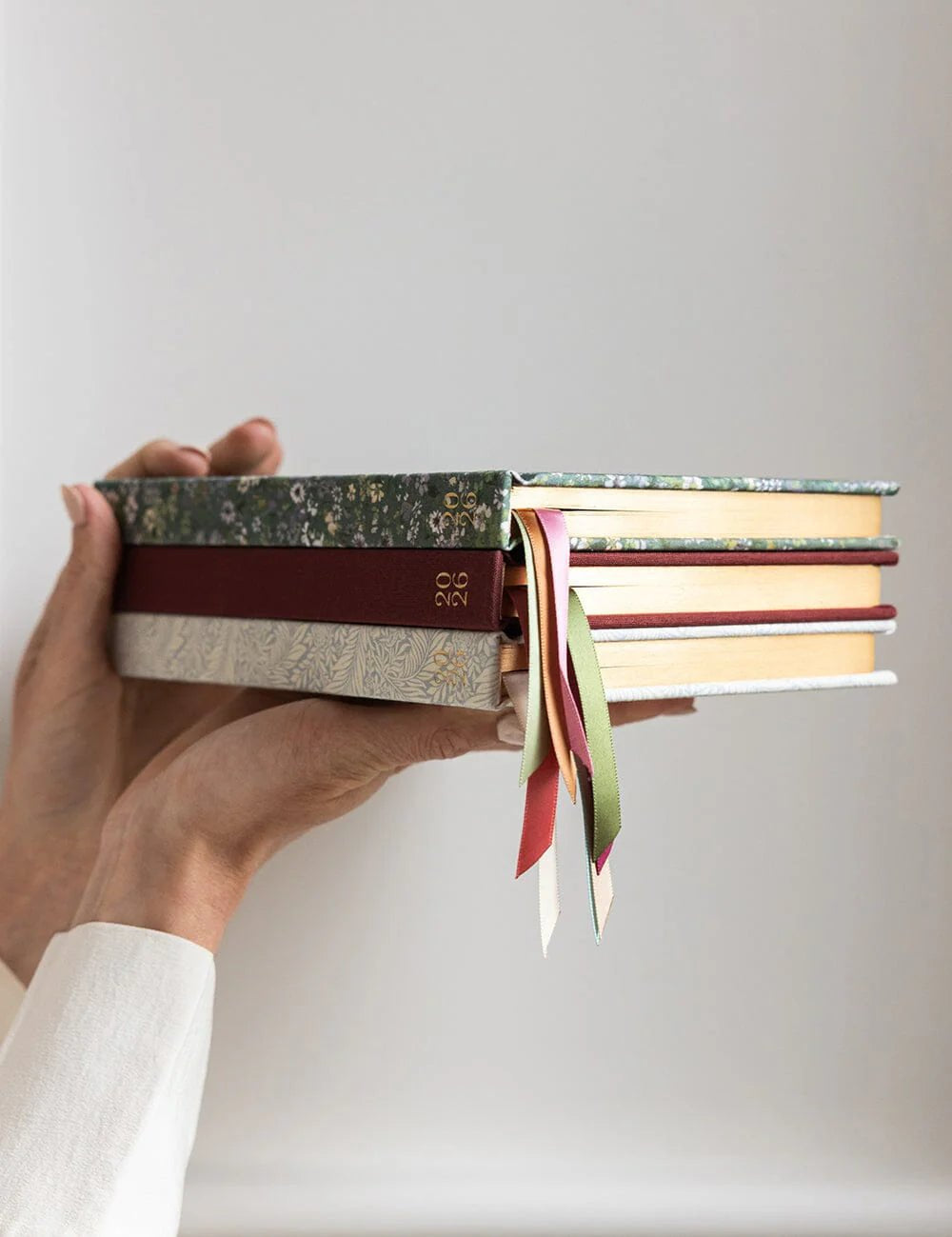 2026 Petite Linen Bound Planner - Summer Perennials - Pure Apotheca