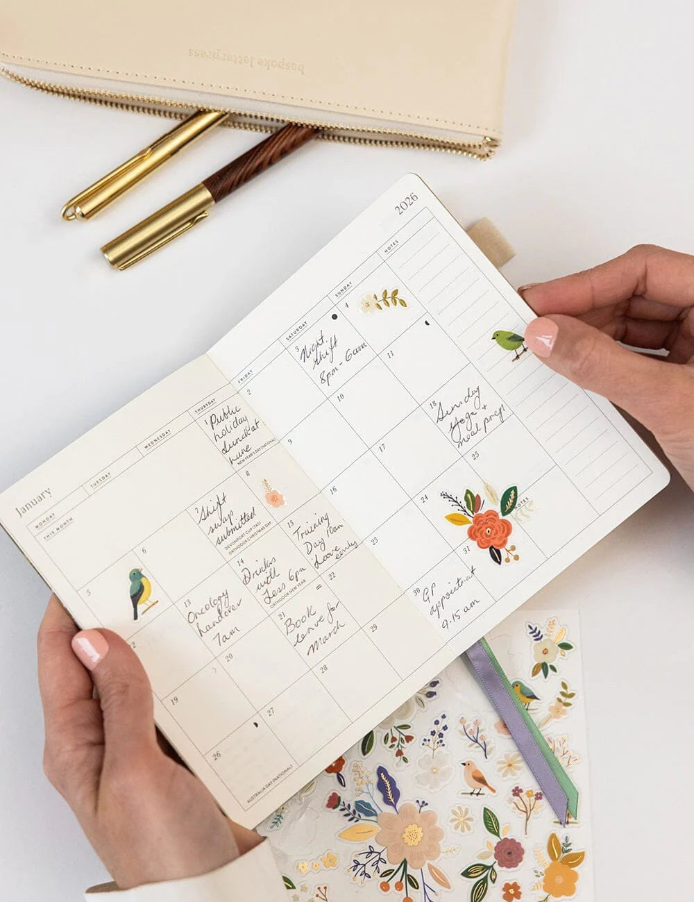 2026 Pocket Planner - Summer Perennials - Pure Apotheca