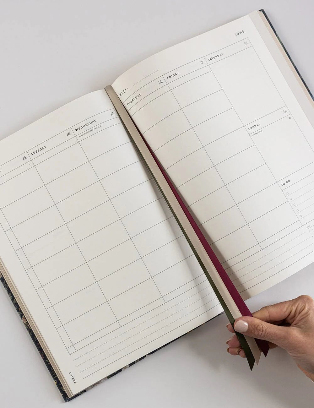 2026 Teachers A4 Planner - Dusk in Bloom - Pure Apotheca
