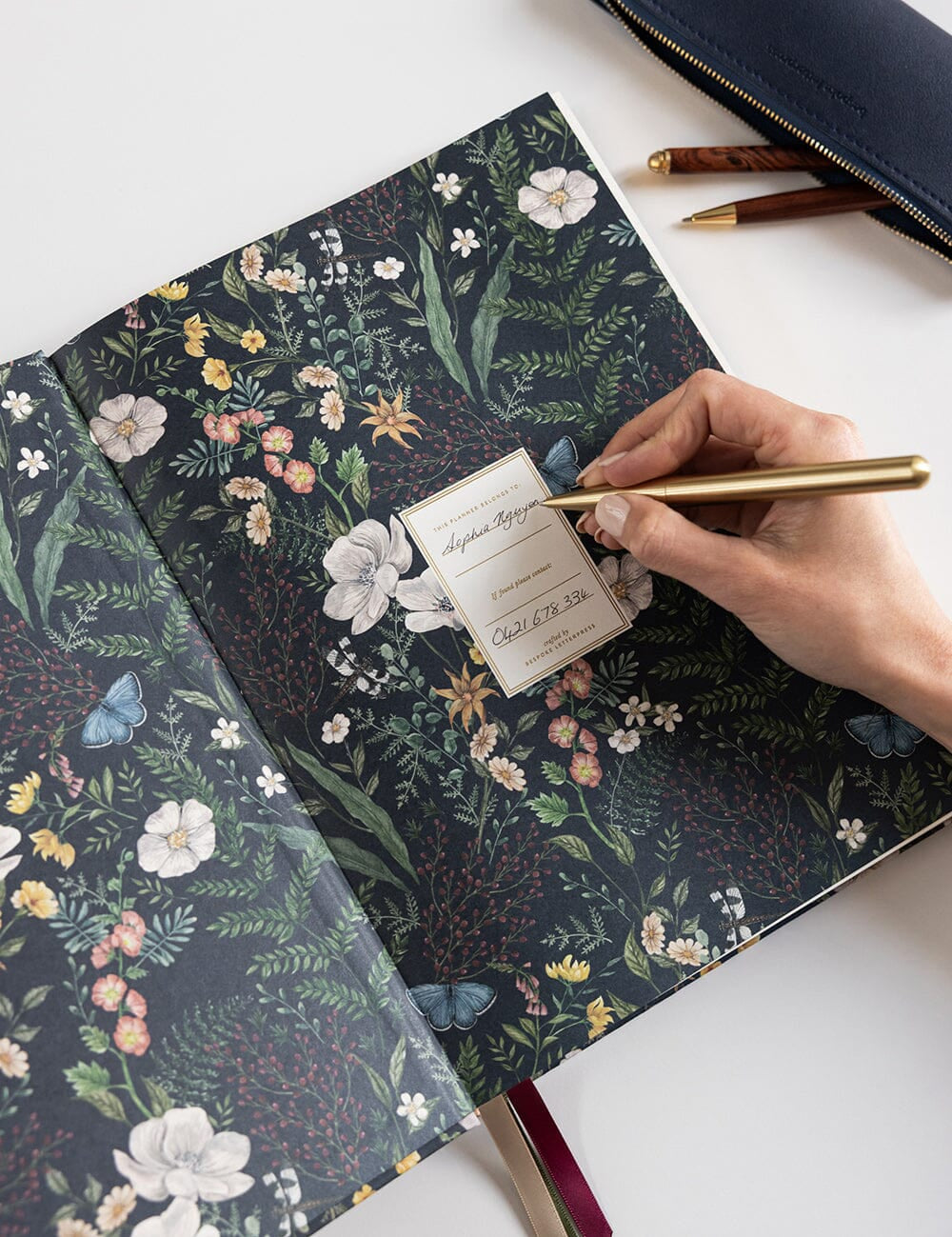 2026 Teachers A4 Planner - Dusk in Bloom - Pure Apotheca