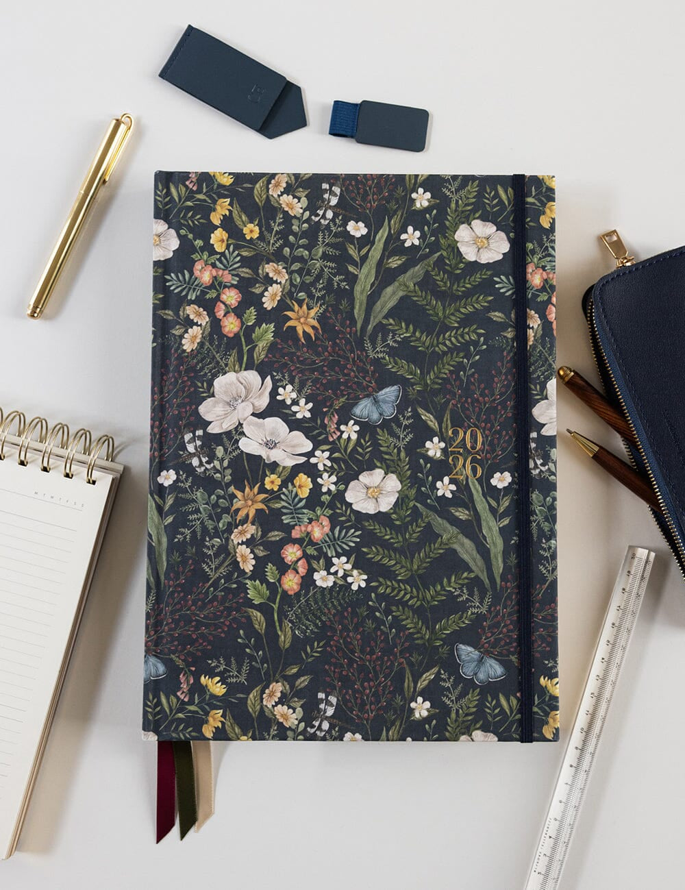 2026 Teachers A4 Planner - Dusk in Bloom - Pure Apotheca