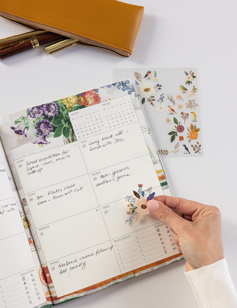 2026 Weekly Calendar Notebook - Pure Apotheca