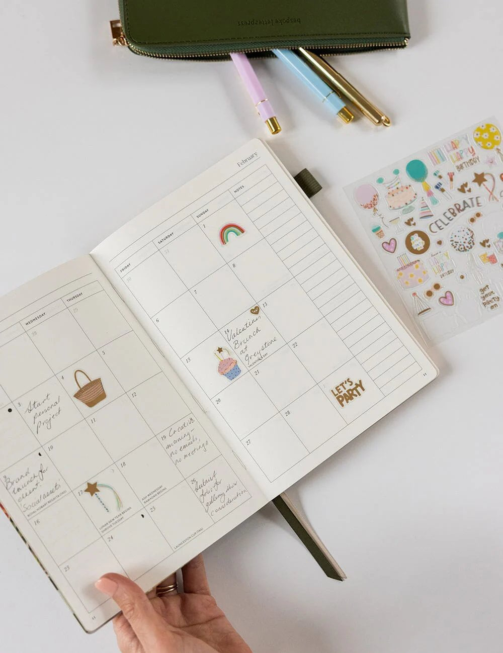 2026 Weekly Planner Notebook - Fairy Wren - Pure Apotheca