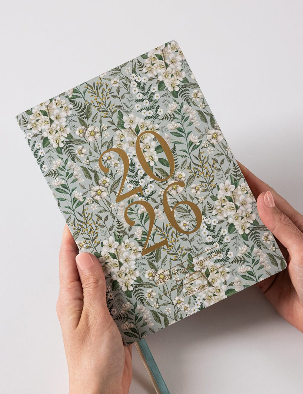 2026 Weekly Planner Notebook - Ivory Garden - Pure Apotheca