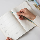 2026 Weekly Planner Notebook - Ivory Garden - Pure Apotheca