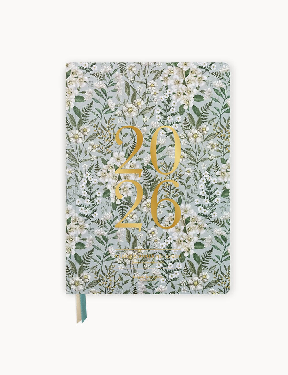 2026 Weekly Planner Notebook - Ivory Garden - Pure Apotheca