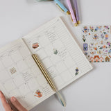2026 Weekly Planner Notebook - Ivory Garden - Pure Apotheca