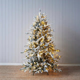5.5 FT NORWEGIAN PINE SNOW TREE - 420 LED - Pure Apotheca