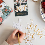 6pk Christmas Gift Tags Joy - Pure Apotheca