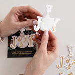 6pk Christmas Gift Tags Joy - Pure Apotheca