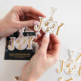 6pk Christmas Gift Tags Joy - Pure Apotheca