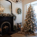 7.5 FT NORWEGIAN PINE SNOW TREE - 800 LED - Pure Apotheca