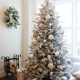 7.5 FT NORWEGIAN PINE SNOW TREE - 800 LED - Pure Apotheca