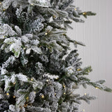 9 FT NORWEGIAN PINE SNOW TREE - 1220 LED - Pure Apotheca