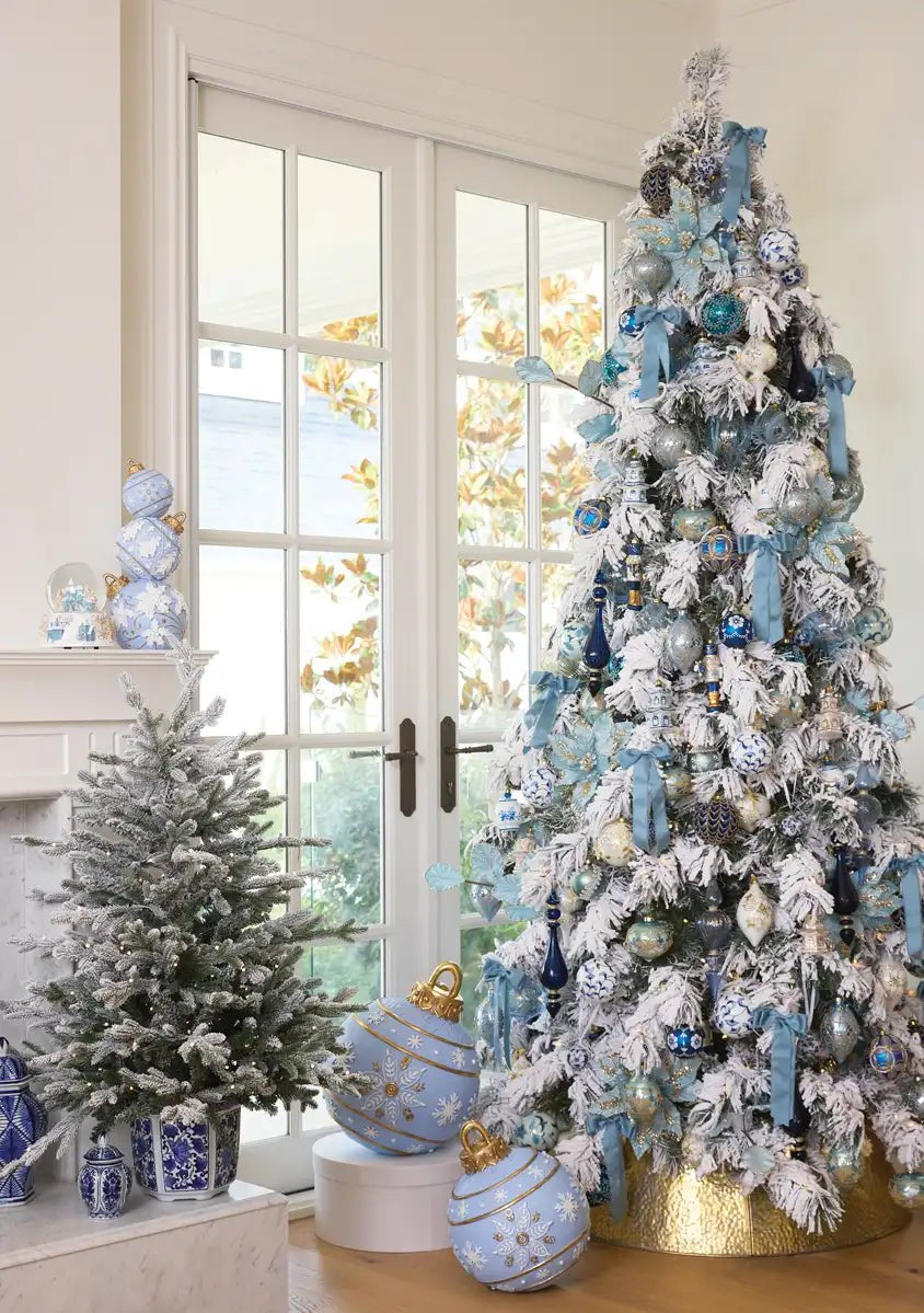 9 FT WINTER FIR SNOW TREE - 650 LED - Pure Apotheca