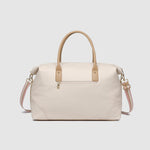 Alexis Stripe Weekender Travel Bag Vanilla - Pure Apotheca