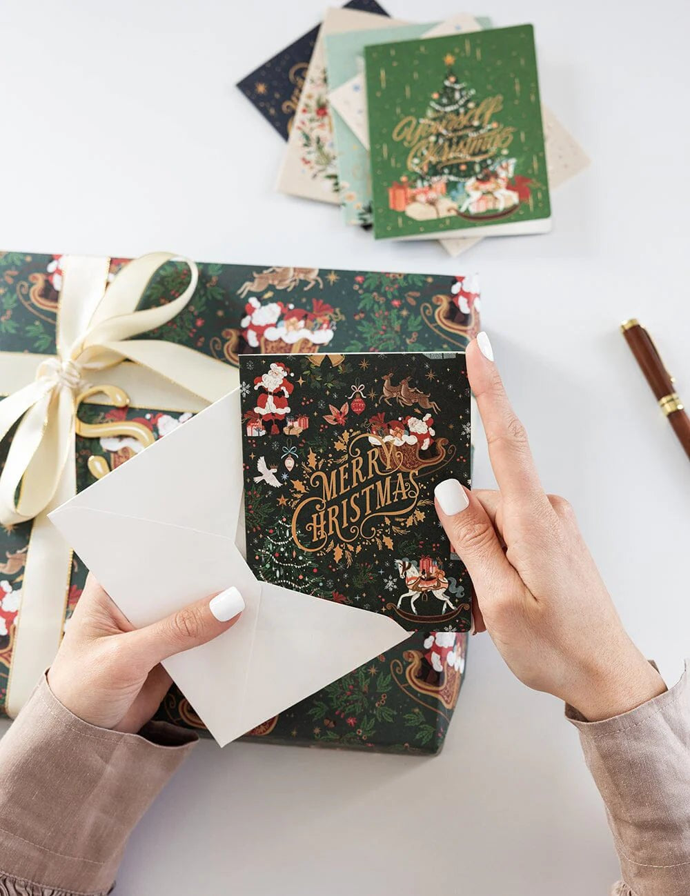 An Enchanted Christmas Christmas Card Box Set 6pk - Pure Apotheca