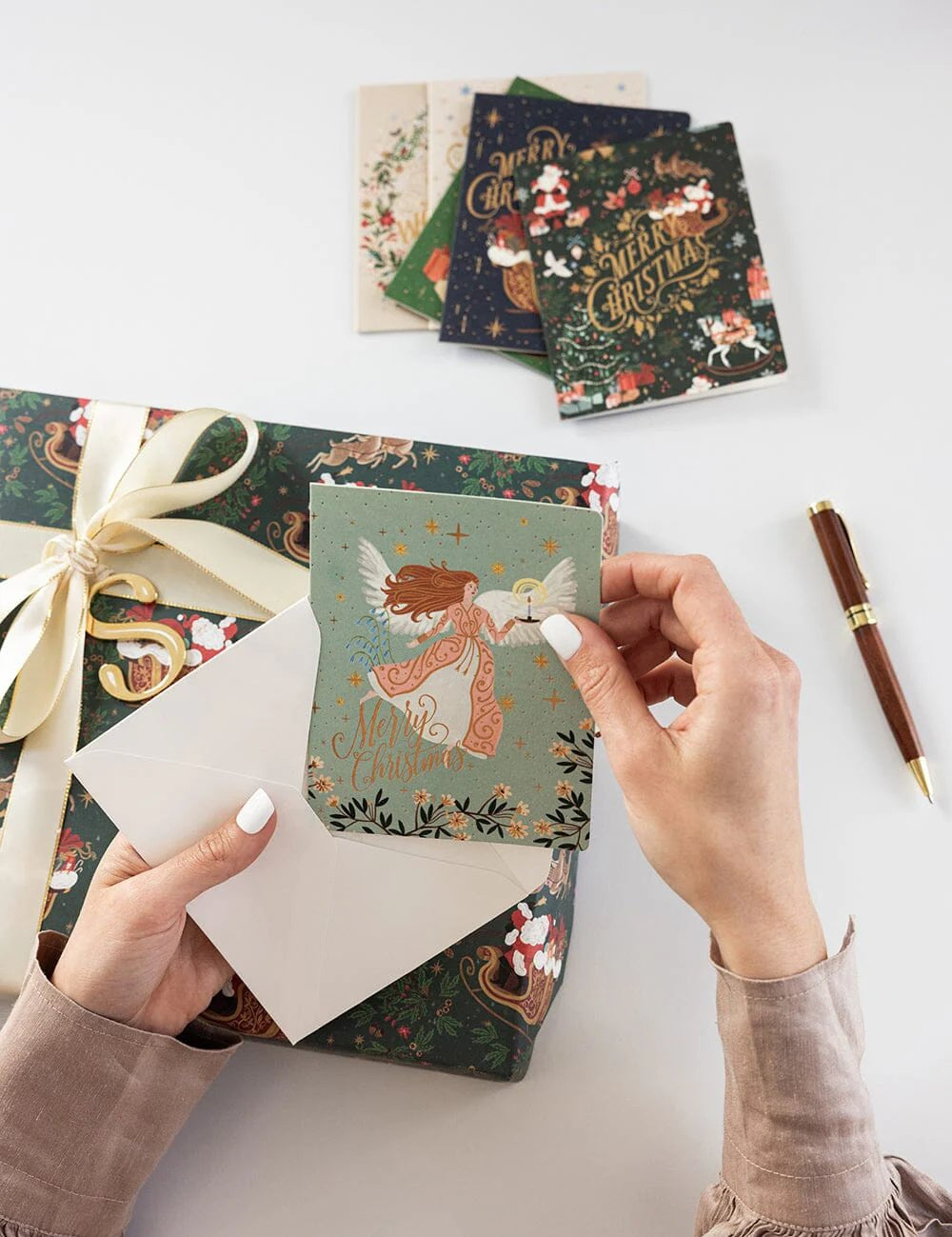 An Enchanted Christmas Christmas Card Box Set 6pk - Pure Apotheca
