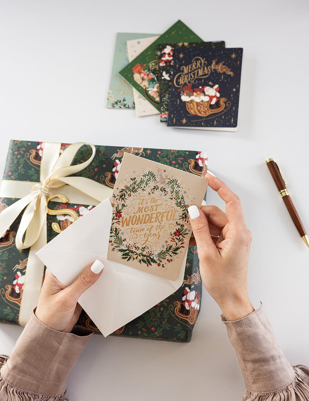 An Enchanted Christmas Christmas Card Box Set 6pk - Pure Apotheca