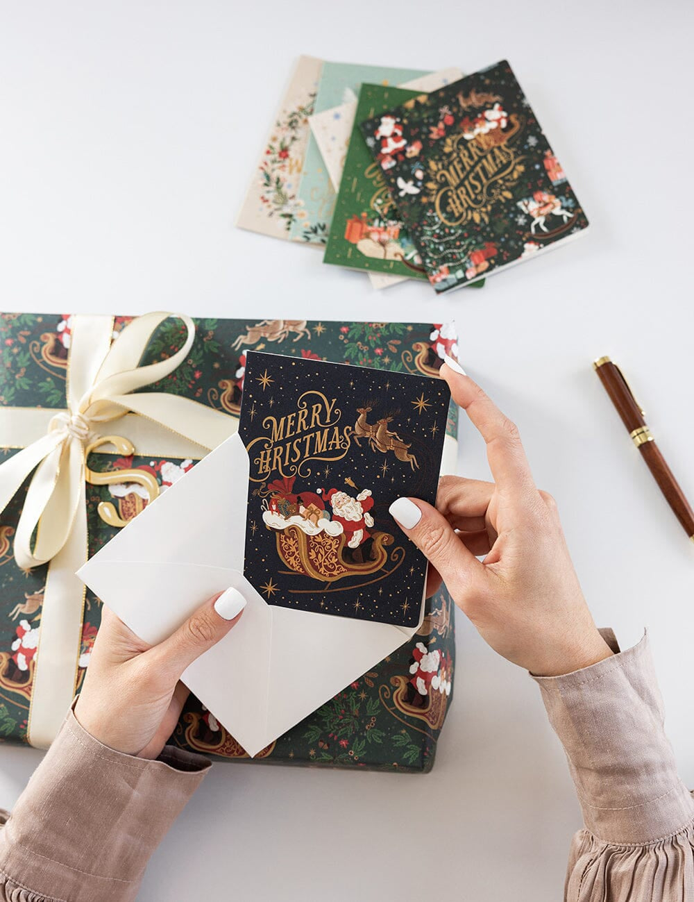 An Enchanted Christmas Christmas Card Box Set 6pk - Pure Apotheca