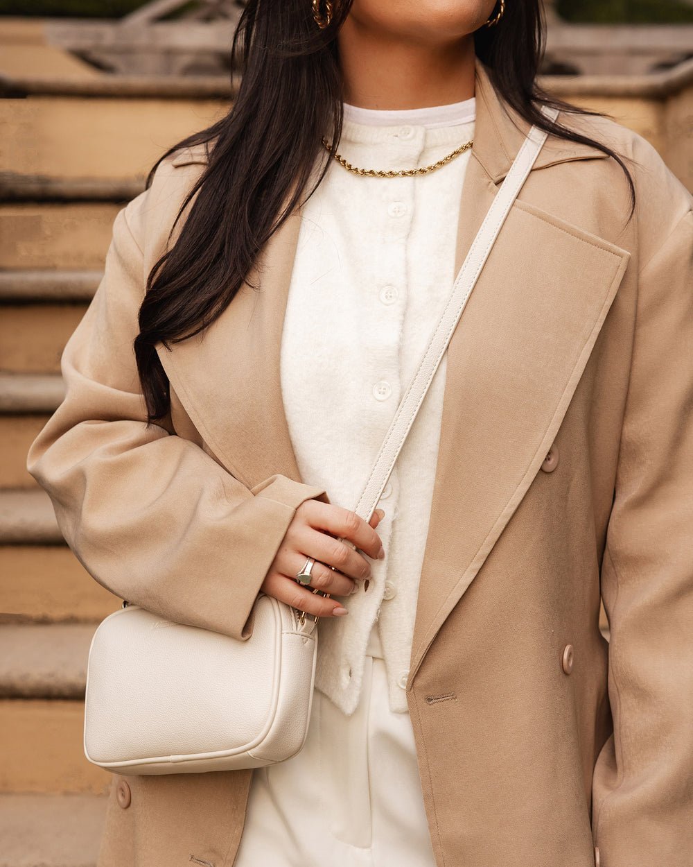 Bianca Crossbody Bag Vanilla - Pure Apotheca