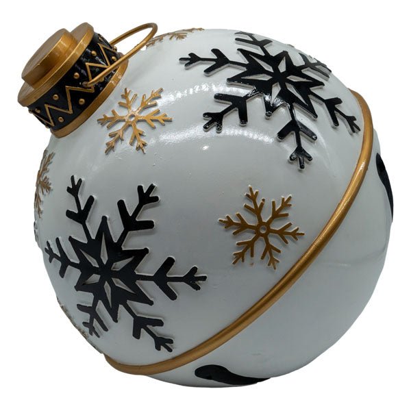 BLACK & WHITE LARGE BALL DECOR - Pure Apotheca