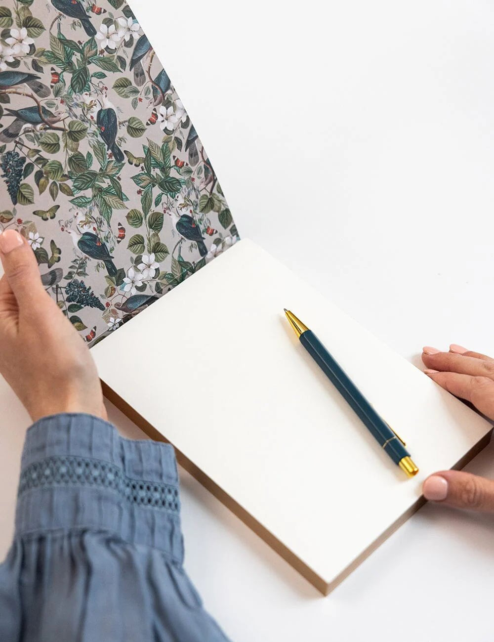 Botanical Grove Notepad Desktop Jotter - Pure Apotheca