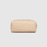 Brianna Makeup Bag with Brushes Natural/Tan - Pure Apotheca
