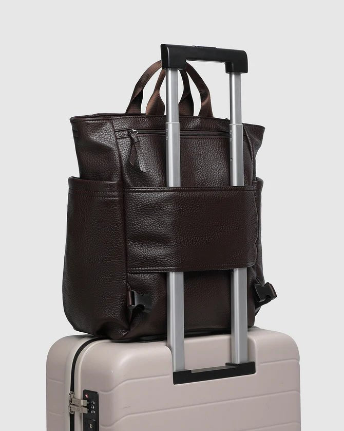 Bronx Backpack Chocolate - Pure Apotheca