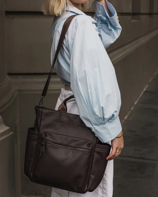 Bronx Backpack Chocolate - Pure Apotheca