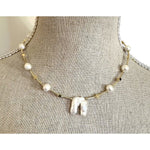 Butterfly Pearl Gold Necklace - Pure Apotheca