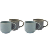 Calice Ceramic Mugs Denim Set/4 - Pure Apotheca