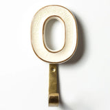 Ceramic Alphabet Hook - O - Pure Apotheca